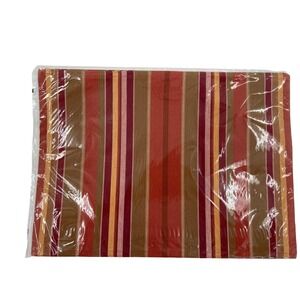 The Pampered Chef Reversible Placemat Set (Set Of 2)  Striped